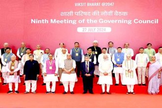 मुख्यमंत्री डॉ. यादव नई दिल्ली में नीति आयोग की शासी परिषद की 9वीं बैठक में हुए शामिल