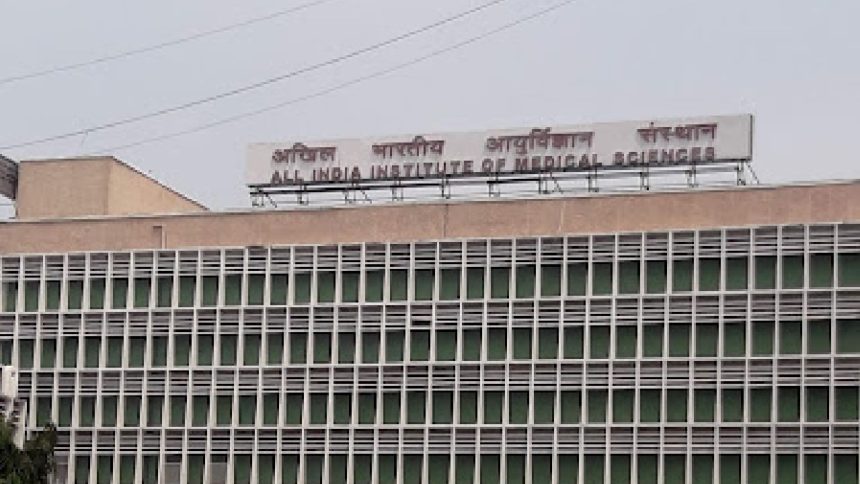 AIIMS Delhi server down patients in distress