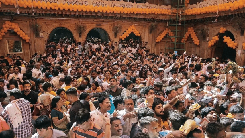 No kids or elderly: Only these people will be allowed entry to Banke Bihari temple on Janmashtami