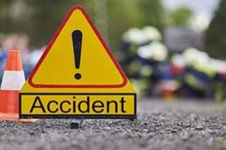 Double decker bus collides with car on Agra Lucknow Expressway Seven dead