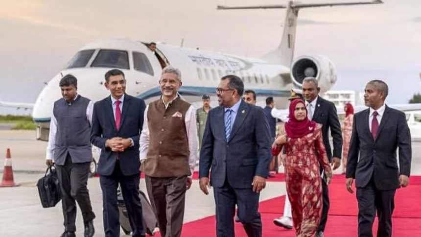 India Maldives partnership based on mutual welfare and interests Jaishankar