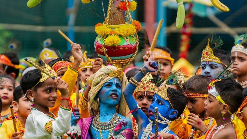 Krishna Janmashtami: Festivities began across India as devotees throng temples