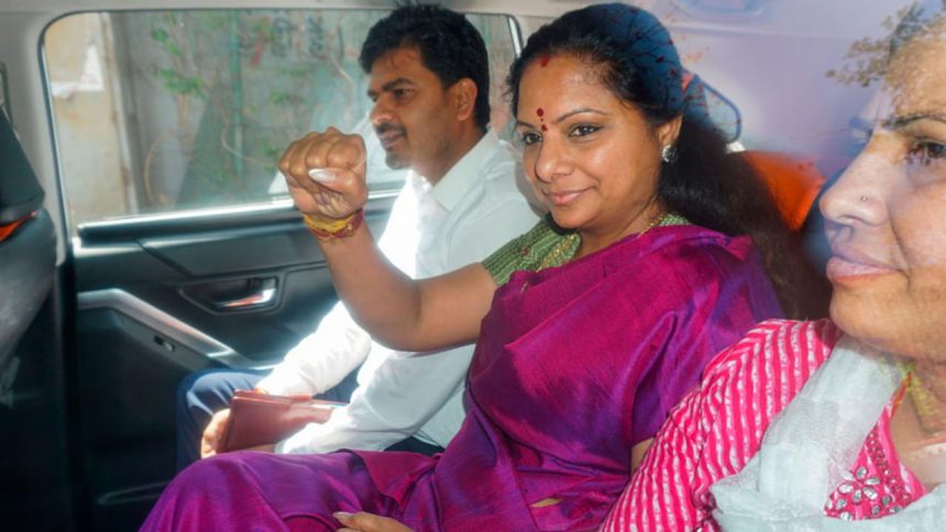 Excise policy: BRS leader Kavitha released from Tihar Jail following grant of bail by SC