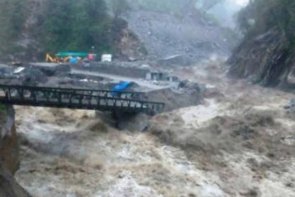 Kedarnath cloudburst Bridge built in Sonprayag washed away again rescue