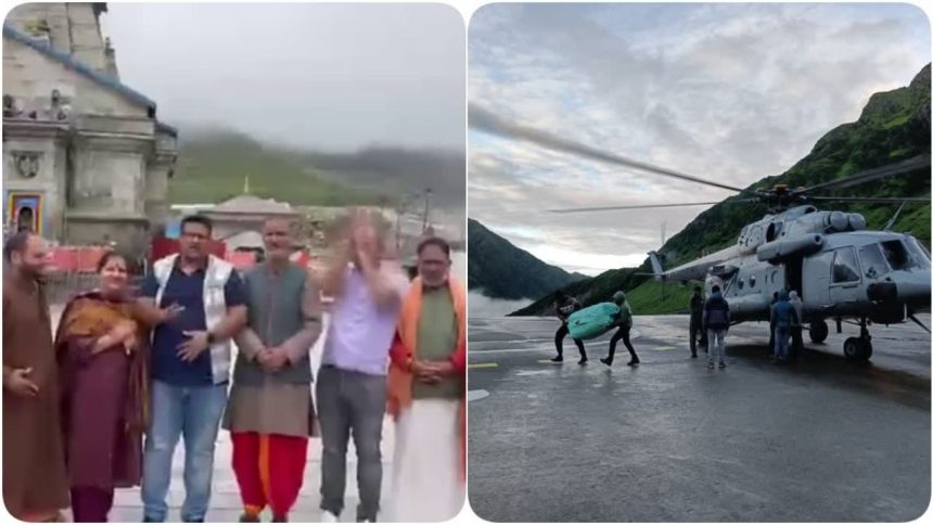 Kedarnath pilgrimage resumes after cloudburst 21 pilgrims reached shrine today