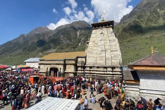 Kedarnath trek route reopens for pilgrims after 27 days,180 pilgrims reached on first day