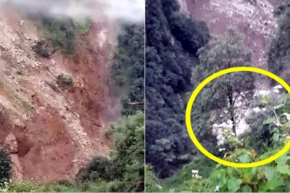 Uttarakhand: Landslide temporarily blocks Mandakini River flow in Kedarnath, forms Lake in area