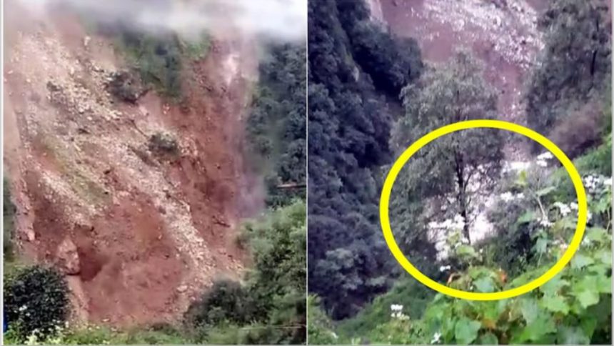 Uttarakhand: Landslide temporarily blocks Mandakini River flow in Kedarnath, forms Lake in area