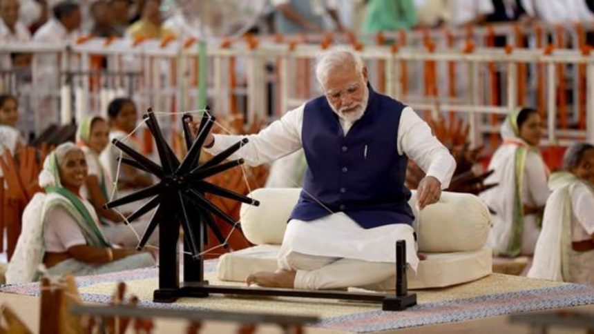 Khadi commission registers 332% growth in nine years, generates Rs 1.34 lakh crore in 2022-23