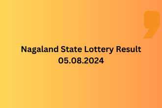 Nagaland State Lottery Result 5082024 LIVE Dear Dwarka Winners list