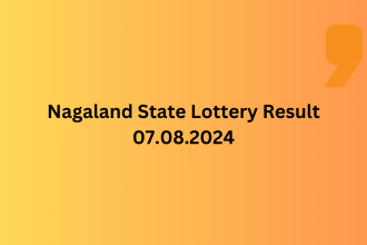 Nagaland State Lottery Result 7082024 LIVE Dear Indus Winners list