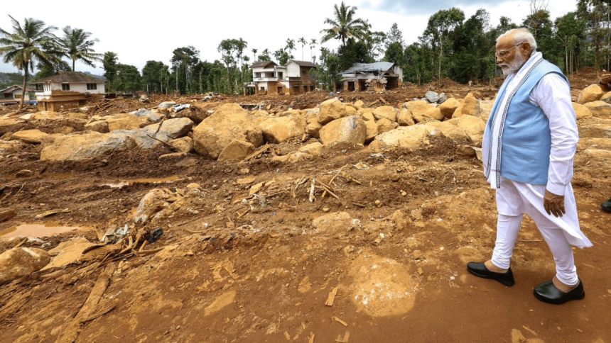 Nature showed it’s fierce form in Wayanad, whole country stands with landslide victims: PM Modi