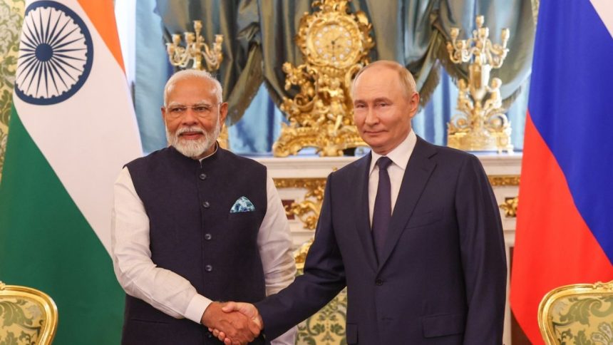 PM Modi speaks to Putin, shares his “insights” from recent Ukraine visit