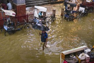 Two hour rain bounty cripples Delhi Old Rajendra Nagar flooded again