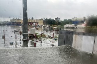 VIDEO Heavy rainfall leaves Kolkata airport waterlogged flights submerged in