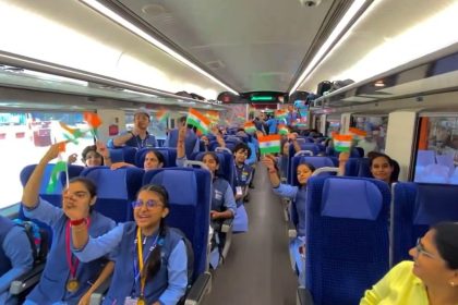 Prime Minister Narendra Modi flags off three new Vande Bharat trains