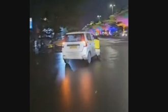 Video Drunk mans car stunt leads to crash in Mumbais