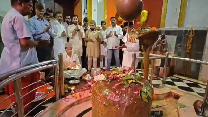 Video: Jyotiraditya Scindia joins Janmashtami festivities in Gwalior