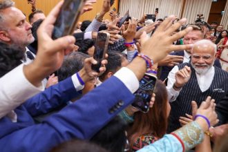 Video: PM Modi receives special welcome on his arrival in Poland