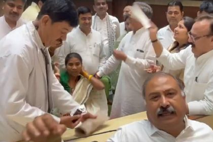 Video Rajasthan Congress MLA Ramila Khadias health deteriorates after overnight