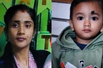 Woman 3 year old child drown in waterlogged drain in Ghazipur as