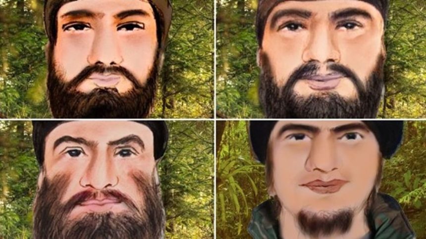 Jammu and Kashmir: Police releases sketches of 4 terrorists in Kathua, announces Rs 20 lakh reward