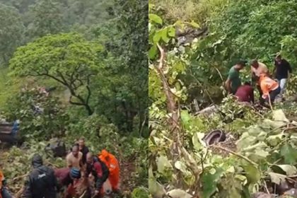 Five killed, four injured after milk tanker falls into 200-foot-deep gorge in Maharashtra’s Nashik