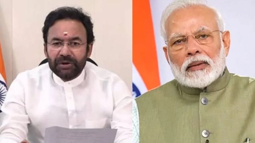 Union Minister G Kishan Reddy thanks PM Modi for approving Bhadrachalam-Malkangiri railway line