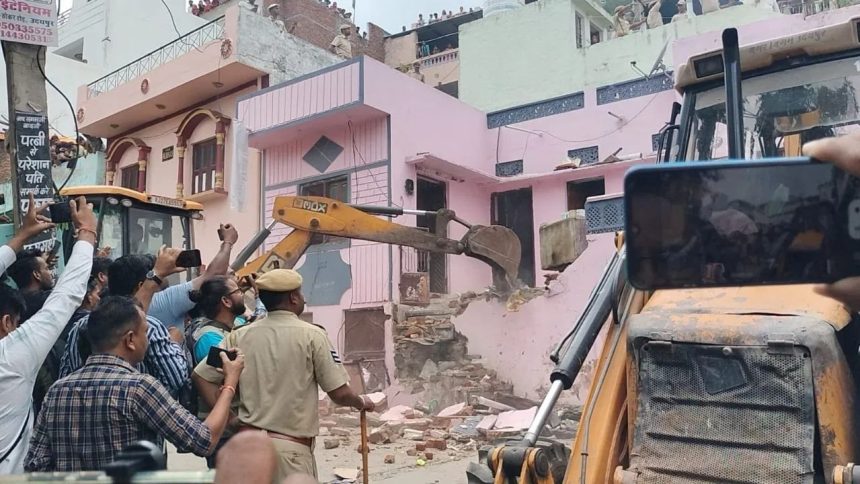 Udaipur Riots: Authorities demolish house of minor accused, heavy police force deployed