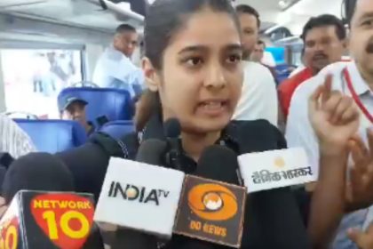 Woman claims BJP workers harassed her on Vande Bharat train flagged off by PM Modi