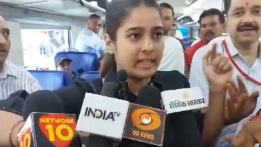 Woman claims BJP workers harassed her on Vande Bharat train flagged off by PM Modi