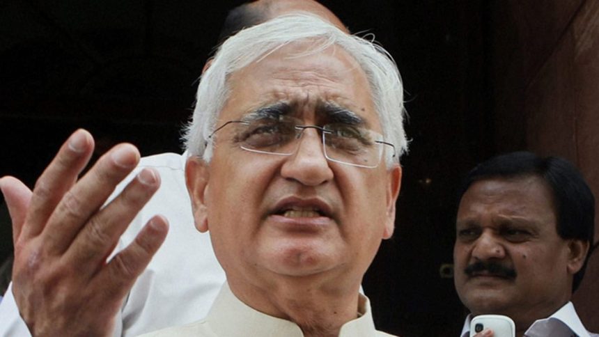 ‘Undermining our democratic institutions BJP slams Khurshids ‘Bangladesh like protest remark