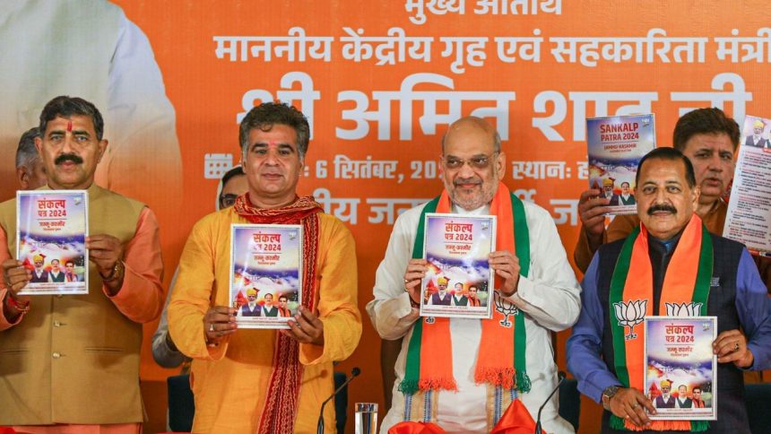 J&K polls: From Pandits rehab to tackling terrorism | BJP manifesto highlights