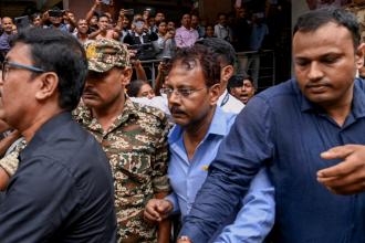 Kolkata doctor rape-murder: RG Kar ex-principal Sandip Ghosh pushed by ‘angry’ crowd in court