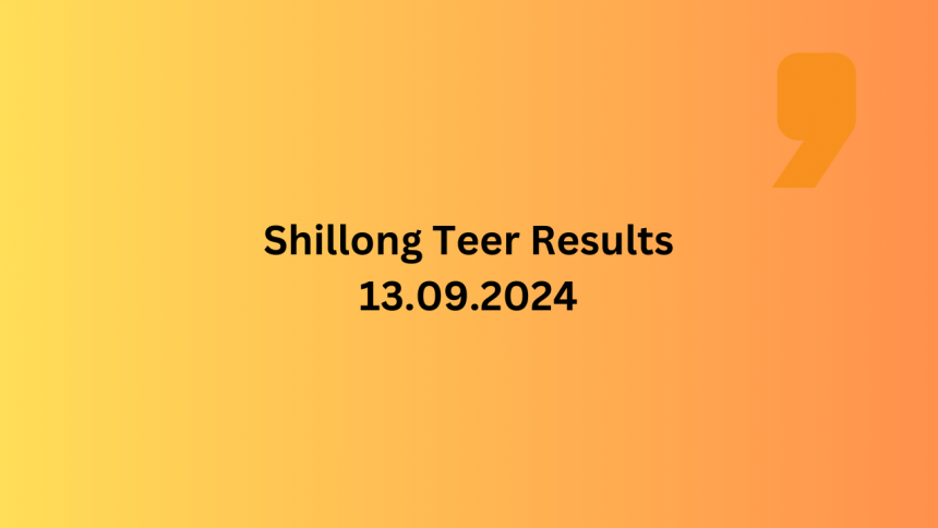 Shillong Teer Result TODAY, September 13: 1st, 2nd Round Thursday Lottery Result Out