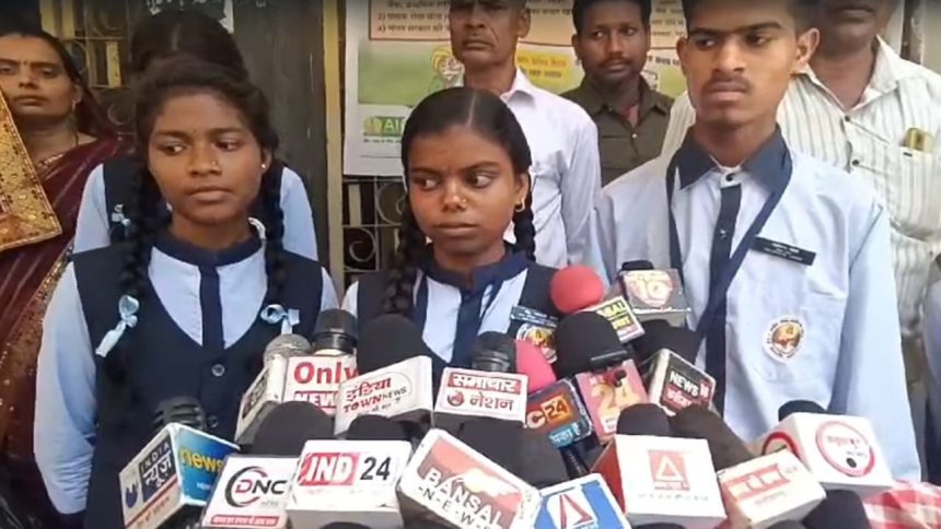 Students complain about shortage of teachers at Chhattisgarh school, threatened with jail