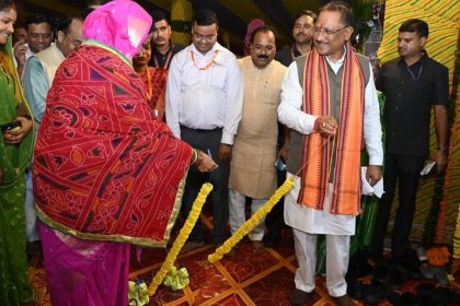 Teeja, Pora celebrated at Chhattisgarh CM Vishnu Deo Sai’s Raipur residence