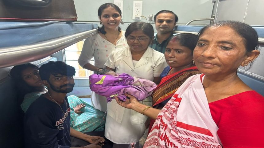 Woman gives birth on Dibrugarh-Chandigarh Express train with doctor’s help