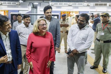 New metro line in India is also connected to Germany