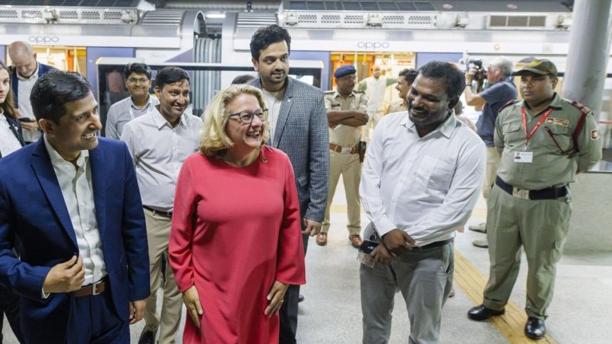 New metro line in India is also connected to Germany