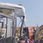 6 killed, 18 injured in bus-truck collision in Maharashtra’s Jalna