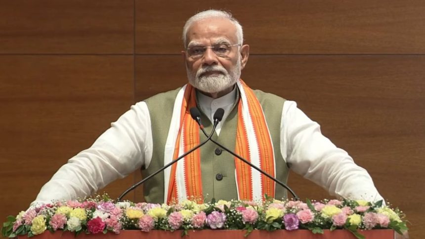 ‘Only party following democratic processes’: PM Modi launches BJP’s nationwide membership drive