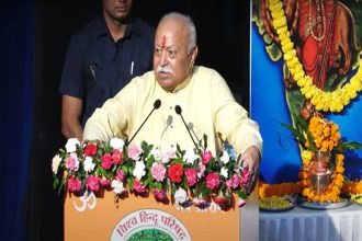 ‘Vedas treasure trove of knowledge’: Mohan Bhagwat releases Damodar Satwalekar’s book