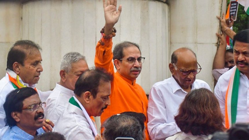 ‘Smacking of arrogance’: Uddhav Thackeray slams PM Modi’s apology over Shivaji statue collapse