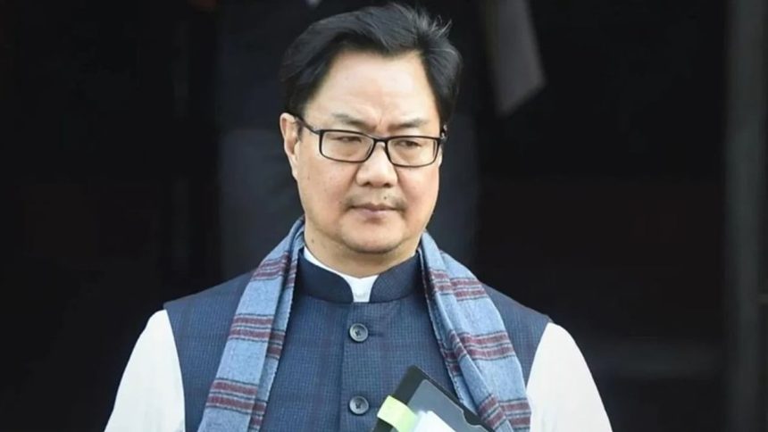 Mere painting of marks does not mean China encroached India’s land: Kiren Rijiju