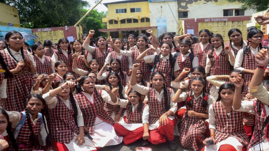 MP: Students destroy fans, other properties in protest against harsh punishments in school | Watch